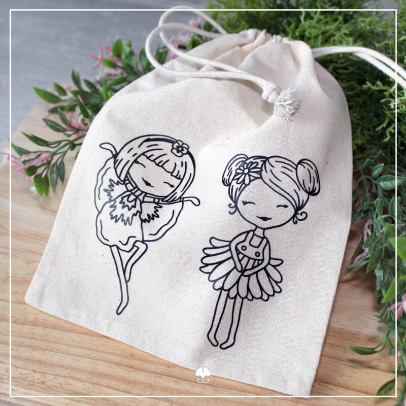 Blumenmädchen "Daisy & Viola" - Plotterdatei