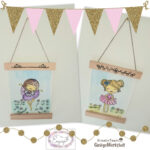 Blumenmädchen "Daisy & Viola" - Plotterdatei – Bild 4