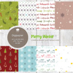 Digiset "Merry Winter" - Kreativdatei – Bild 4