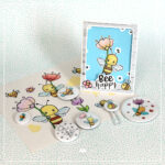 Biene mit Blume - Digistamp Set