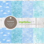 Kleine Engel - Digistamp Set – Bild 3