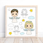 Kleine Engel - Digistamp Set – Bild 2