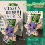 Halloween Fledermaus - Digistamp Set – Bild 6