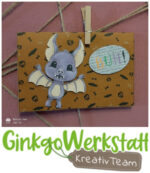 Halloween Fledermaus - Digistamp Set – Bild 8