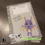 Halloween Fledermaus - Digistamp Set – Bild 10