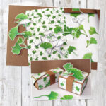 Ginkgo Blätter - Digistamp Set