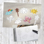 Frühlingstag - Digistamp Set