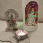 Doodle Silhouetten "Kerze" - Plotterdatei || SVG – Bild 9