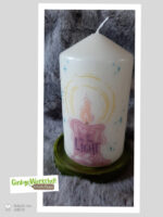 Doodle Silhouetten "Kerze" - Plotterdatei || SVG – Bild 7