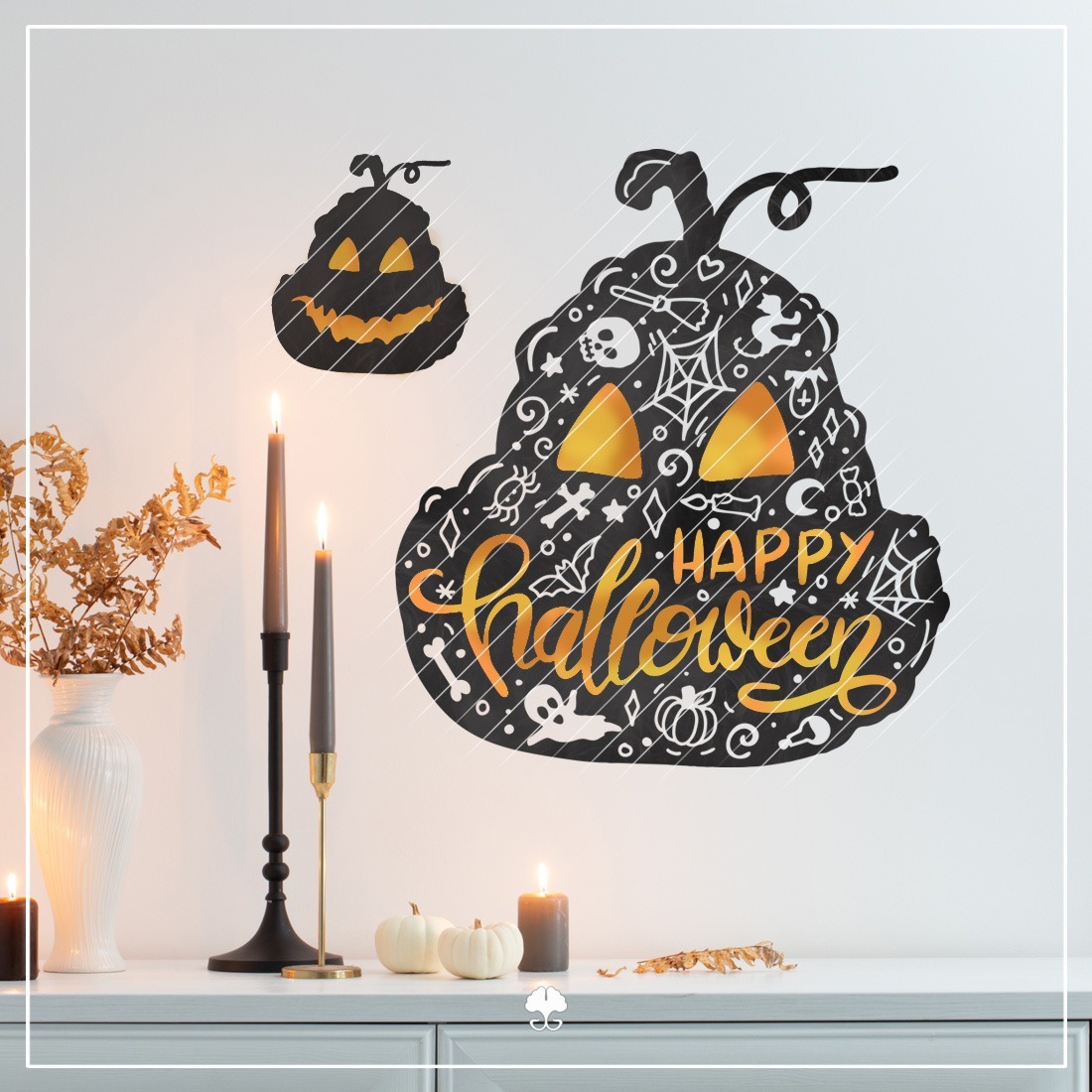 gw_doodle_silhouetten_kuerbis_1.jpg Doodle Silhouetten "Halloween" - Plotterdatei || SVG – Bild 1