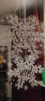 Doodle Silhouetten "Schneeflocke" - Plotterdatei || SVG – Bild 16