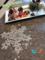 Doodle Silhouetten "Schneeflocke" - Plotterdatei || SVG – Bild 10