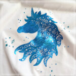 Doodle Silhouetten "Einhorn" - Plotterdatei || SVG – Bild 3