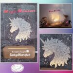 Doodle Silhouetten "Einhorn" - Plotterdatei || SVG – Bild 14