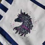 Doodle Silhouetten "Einhorn" - Plotterdatei || SVG – Bild 10