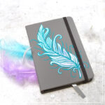 Floral "Feder" - Plotterdatei – Bild 3