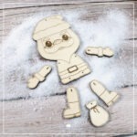 Hampelwinter "Weihnachtsmann" - Laserdatei – Bild 3