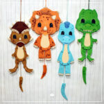 Hampeldinos Bundle - Bastelvorlagen – Bild 3