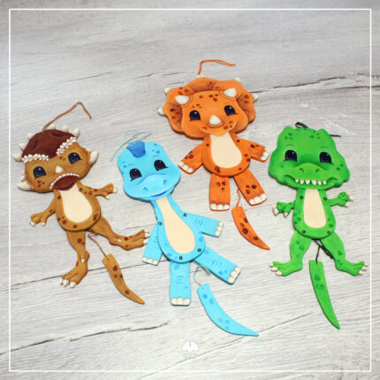 Hampeldinos Bundle - Bastelvorlagen