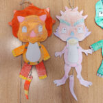 Hampeldino "Pachy" - Bastelvorlage – Bild 4