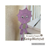 Hampeldino "Triceratops" - Bastelvorlage – Bild 3