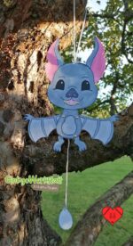 Hampelhalloween "Fledermaus" - Bastelvorlage – Bild 6