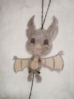 Hampelhalloween "Fledermaus" - Bastelvorlage – Bild 4