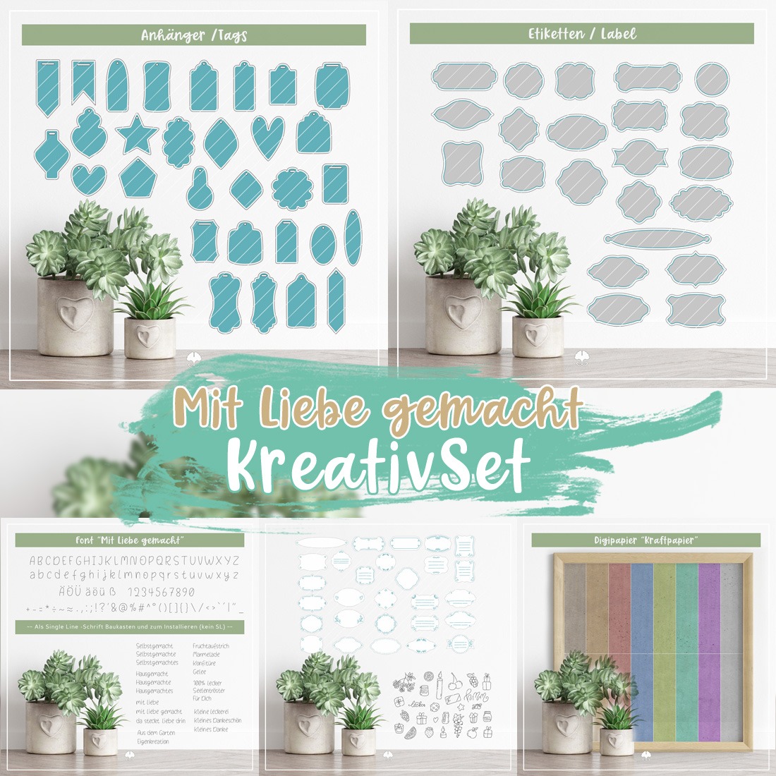 Mit Liebe gemacht - Kreativdatei Mit Liebe gemacht - Kreativdatei