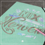 Lettering "Nix Nerven" - Plotterdatei – Bild 2