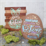 Lettering "Ostern" - Plotterdatei