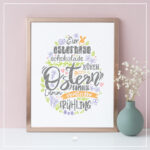 Lettering "Ostern" - Plotterdatei – Bild 4