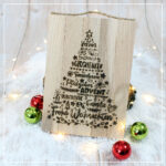 Lettering "Weihnachtsbäume" - Plotterdatei – Bild 3