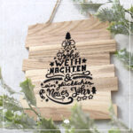 Lettering "Weihnachtsbäume" - Plotterdatei – Bild 7