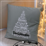 Lettering "Weihnachtsbäume" - Plotterdatei – Bild 8