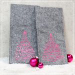 Lettering "Weihnachtsbäume" - Plotterdatei – Bild 11