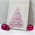 Lettering "Weihnachtsbäume" - Plotterdatei – Bild 12