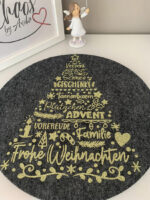 Lettering "Weihnachtsbäume" - Plotterdatei – Bild 24
