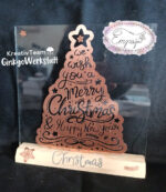 Lettering "Weihnachtsbäume" - Plotterdatei – Bild 14