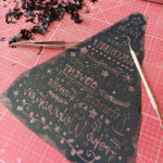 Lettering "Weihnachtsbäume" - Plotterdatei – Bild 19