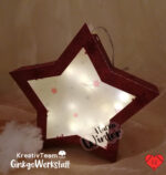 Lichtdekoration "Wintersterne" - Bastelvorlage – Bild 13