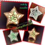 Lichtdekoration "Wintersterne" - Bastelvorlage – Bild 6