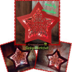 Lichtdekoration "Wintersterne" - Bastelvorlage – Bild 7