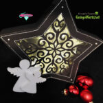 Lichtdekoration "Wintersterne" - Bastelvorlage – Bild 10