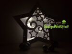 Lichtdekoration "Wintersterne" - Bastelvorlage – Bild 17