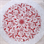 Mandala "Doodle Weihnachten" - Plotterdatei