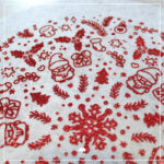 Mandala "Doodle Weihnachten" - Plotterdatei – Bild 2