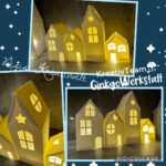 Mix'n Match "Winterdorf" - Bastelvorlage – Bild 9