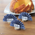 Papier Rosetten - Bastelvorlage – Bild 12