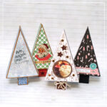 Schachtel "Tannenbaum" - Bastelvorlage