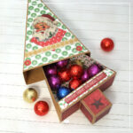 Schachtel "Tannenbaum" - Bastelvorlage – Bild 3